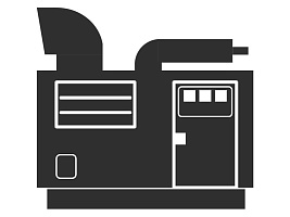 ДЭС (ДГУ) АРГУС АД150-Т400 изготовлены с двигателем 6RT80-176DE в Ростове-на-Дону от российского производителя АО «Электроагрегат», в кожухе  Дизель-генераторы АРГУС АД150-Т400 с двигателем 6RT80-176DE в кожухе (под капотом) в Ростове-на-Дону от российского производителя